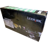 Lexmark C522 Black Return Program Toner Cartridge C522A3KG