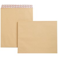 New Guardian Heavyweight Pocket Envelopes, 444x368mm, Manilla, Peel and Seal, 130gsm, Pack of 125