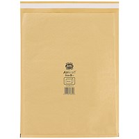 Jiffy Airkraft Postal Bag, Size 8 460x660mm, Gold, Pack of 50