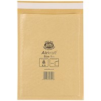 Jiffy AirKraft Postal Bag, Size 1 170x245mm, Gold, Pack of 10
