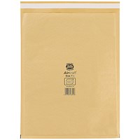 Jiffy AirKraft Postal Bag, Size 7 340x445mm, Gold, Pack of 10