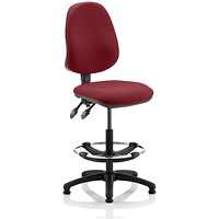 Eclipse Plus II High Rise Operator Chair, Ginseng Chilli