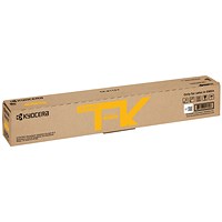 Kyocera Toner Kit for ECOSYS M8124cidn and M8130cidn Yellow TK8115Y
