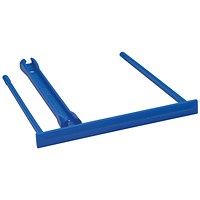Q-Connect Binding E-Clip, Blue, Pack of 100