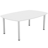 Jemini Boardroom Table, 1800mm, White