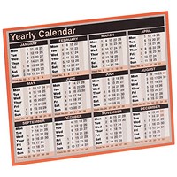 Year To View 2024 Calendar, 257x210mm