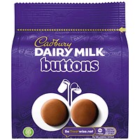 Cadbury Dairy Milk Chocolate Giant Buttons Pouch, 95g