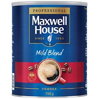 Maxwell House Mild Blend Instant Coffee Powder, 750g