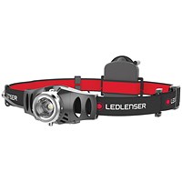 Ledlenser H3-2 Led Headlamp, Black and Red