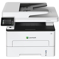 Lexmark MB2236i A4 Wireless 3-in-1 Mono Laser Printer, White