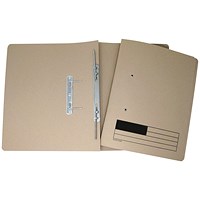 Everday Transfer Files, 270gsm, A4, Buff, Pack of 50