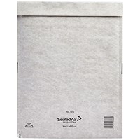 Mail Lite + Bubble Lined Postal Bag, Size H/5 270x360mm, White, Pack of 50