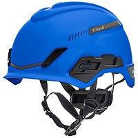 MSA V-Gard H1 Tri-Vented Helmet, Blue