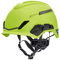 MSA V-Gard H1 Tri-Vented Helmet, Lime Green