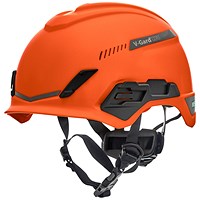 MSA V-Gard H1 Tri-Vented Helmet, Orange
