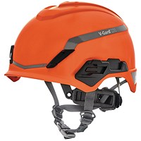 MSA V-Gard H1 Non Vented Helmet, Orange
