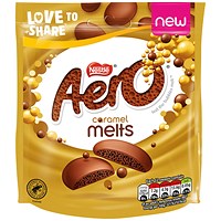 Nestle Aero Melts Caramel Pouch, 86g