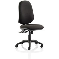 Eclipse Plus XL Operator Chair, Black, Assembled