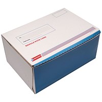 GoSecure Post Box, W350xD250xH160mm, White and Blue, Pack of 20