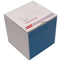 GoSecure Post Box, W160xD160xH160mm, White and Blue, Pack of 20
