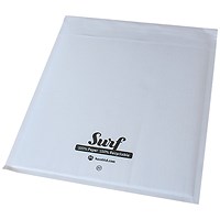 GoSecure Size A000 Surf Paper Mailer, 110mmx165mm, White, Pack of 200
