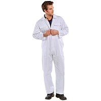 Beeswift Boilersuit, White, 44