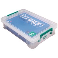 StoreStack Storage Box, 5.5 Litres, Clear