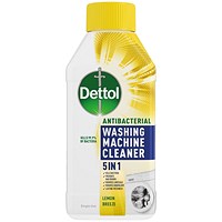 Dettol Lemon Washing Machine Cleaner, 250ml