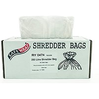 Safewrap Shredder Bags, Capacity 250 Litre, Pack of 50