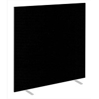 Impulse Plus Floor Screen, 1500x1800mm, Black