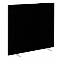 Impulse Plus Floor Screen, 1500x1650mm, Black