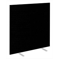 Impulse Plus Floor Screen, 1200x1500mm, Black