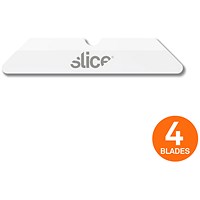 Slice Blades For Box Cutters, 34mm, Pack of 4