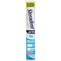Steradent Active Plus Denture Cleaner, 30 Tablets, Pack of 12