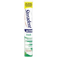 Steradent Active Fresh Denture Cleaner, 30 Tablets, Pack of 12