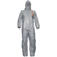 Tychem 6000 F Coverall, Grey, Small