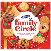 McVities Family Circle Sweet Biscuit Assortment, 400g