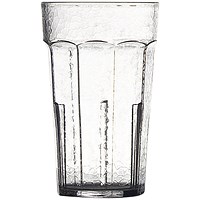Polycarbonate Gibraltar Tumbler, 415ml, Clear, Pack of 6