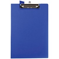Stewart Superior Seco PVC Clipboard, Foolscap, Blue