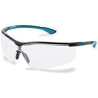 Uvex Sportstyle Spectacle Blue Frame Clear Lens PK5