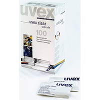 Uvex Cleaning Towelettes 100/Box