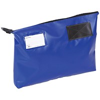 Go Secure Mailing Pouch, 470x336mm, Blue
