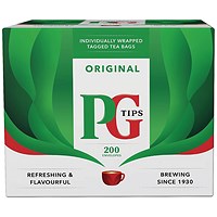 PG Tips Tea Bag Envelopes, Pack of 200