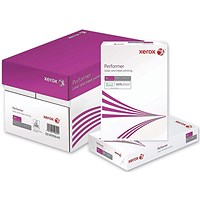 Xerox A4 Performer Paper, White, 80gsm, Box (5 x 500 Sheets)