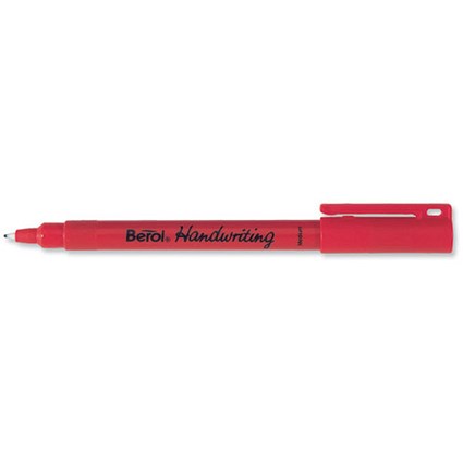Berol Handwriting Pen / Water-based Ink / 0.6mm Line / Blue / Pack of 12