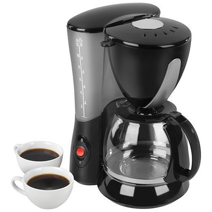 Filter Coffee Maker / 12 Cup Capacity / Black