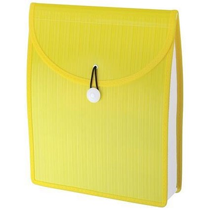 GLO Attache Folder Top Loading Lemon- Buy One Get One Free