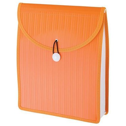 GLO Attache Folder Top Loading Orange - Buy One Get One Free
