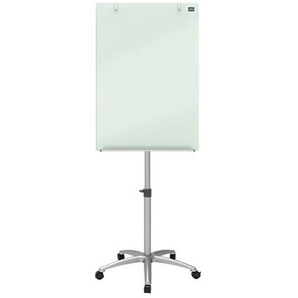Nobo Diamond Mobile Easel / Glass / 700x1000mm - Offer Includes FREE £70 Office Rewards Voucher