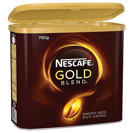 Nescafe Gold Blend Instant Coffee Tin 750g x2 - Offer includes a Free tin of Azera Coffee